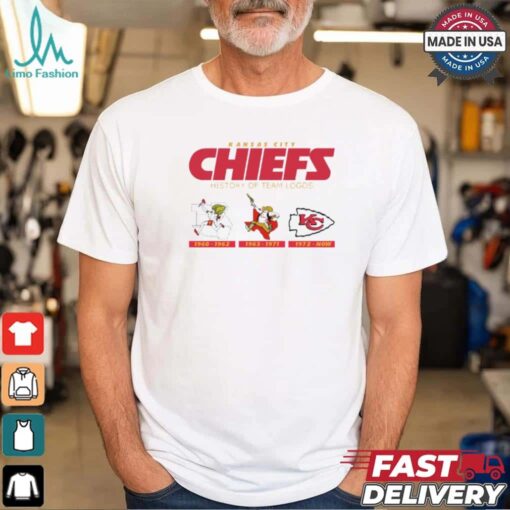 Kansas City Chiefs History Of Team Logos Shirt