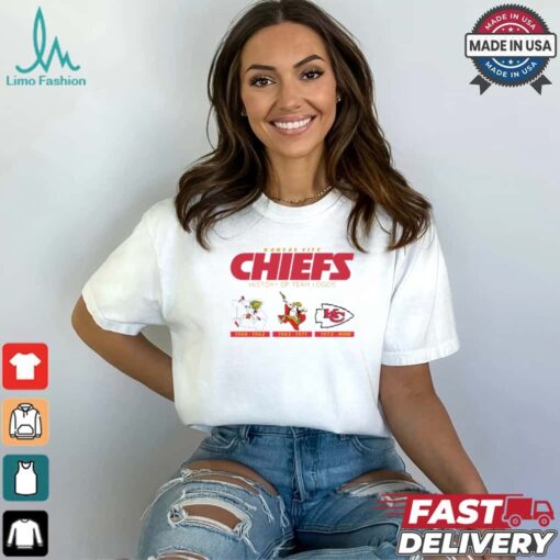 Kansas City Chiefs History Of Team Logos Shirt