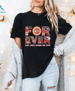 Kansas City Chiefs Not Just When We Win Red T Shirt
