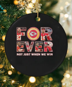 Kansas City Chiefs Not Just When We Win Red T Shirt