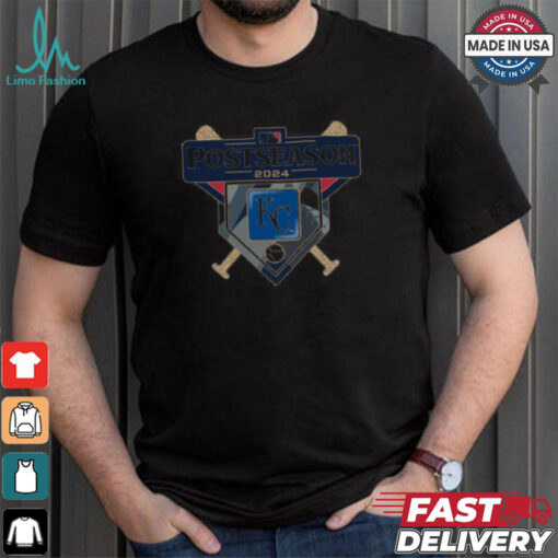 Kansas City Royals 2024 MLB Postseason logo t shirt