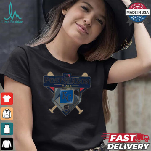 Kansas City Royals 2024 MLB Postseason logo t shirt
