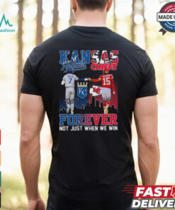 Kansas City Royals Bobby Witt Jr. Kansas City Chiefs Patrick Mahomes Stars Forever Not Just When We Win T shirt