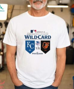 Kansas City Royals Vs Baltimore Orioles 2024 AL Wild Card Game T Shirt