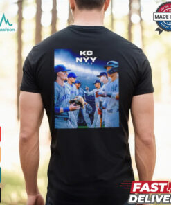 Kansas City Royals vs New York Yankees 2024 MLB Playoff AL poster shirt