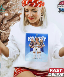 Kansas Jayhawks Vs Utah State Senior Night 2024 Poster t shirt