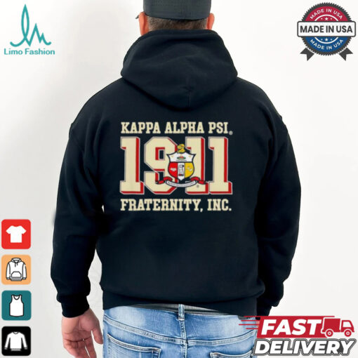 Kappa Alpha PSI 1911 Fraternity logo shirt