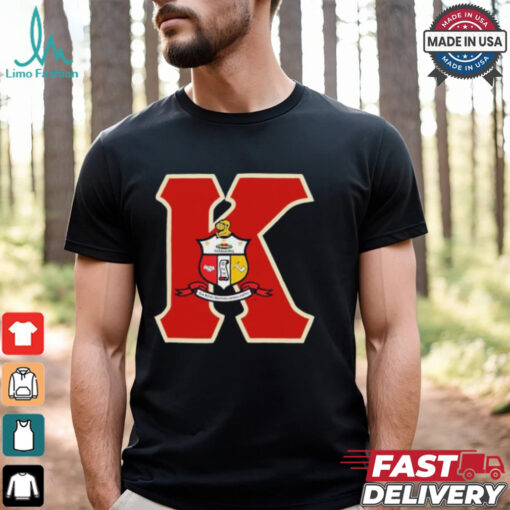 Kappa Alpha PSI Fraternity K logo shirt