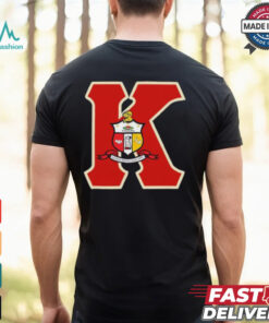 Kappa Alpha PSI Fraternity K logo shirt