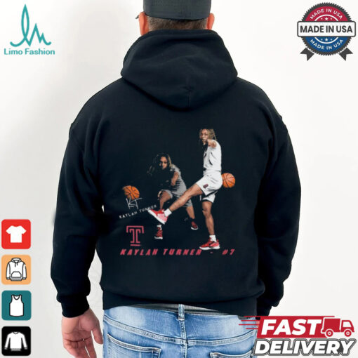Kaylah Turner #7 Temple Owls Graphic t shirt