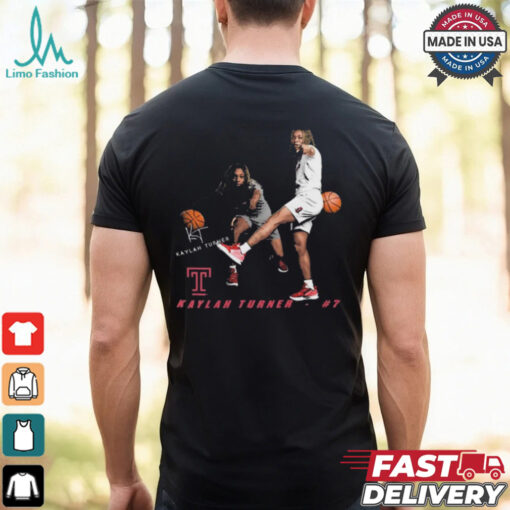 Kaylah Turner #7 Temple Owls Graphic t shirt