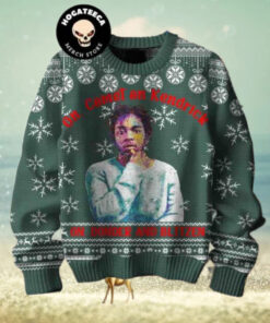 Kendrick Lamar On Donder And Blitzen Christmas Sweater Chirstmas Gifts 2024 Xmas For Family And Friends Ugly Sweater