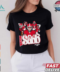 Keon Sabb 3 Alabama Crimson Tide football Caricature Signature t shirt