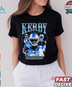 Kerby Joseph Zuper Charged Detroit Lions NFL t shirt