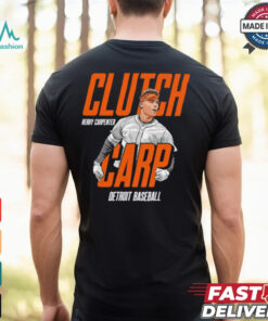 Kerry Carpenter Clutch Carp Detroit Tigers baseball shirt