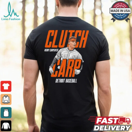 Kerry Carpenter Clutch Carp Detroit Tigers baseball shirt