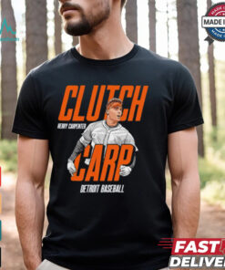 Kerry Carpenter Clutch Carp Detroit Tigers baseball shirt