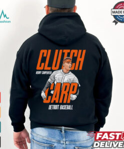 Kerry Carpenter Clutch Carp Detroit Tigers baseball shirt