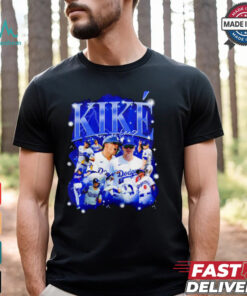 Kiké Hernandez Bootleg Los Angeles Dodgers baseball shirt