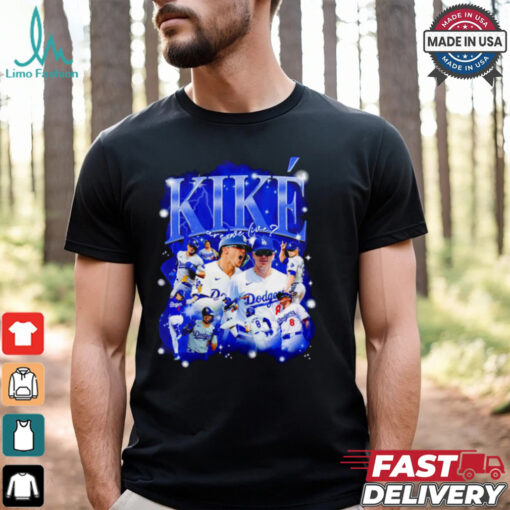 Kiké Hernandez Bootleg Los Angeles Dodgers baseball shirt