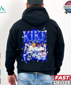 Kiké Hernandez Bootleg Los Angeles Dodgers baseball shirt