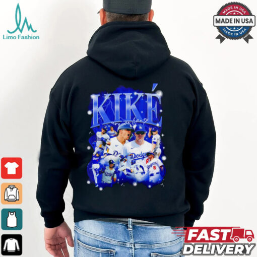 Kiké Hernandez Bootleg Los Angeles Dodgers baseball shirt