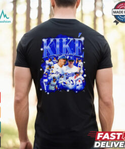 Kiké Hernandez Bootleg Los Angeles Dodgers baseball shirt