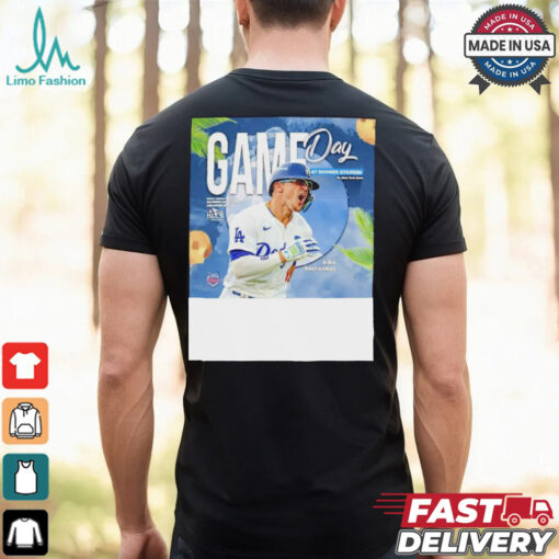 Kike Hernandez Game Day at Dodger stadium NLCS shirt