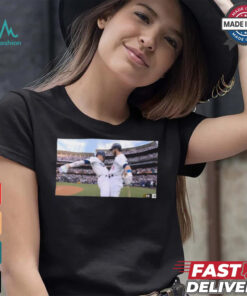 Kike Hernandez Gavin Lux Cup Bump Celebration T Shirt