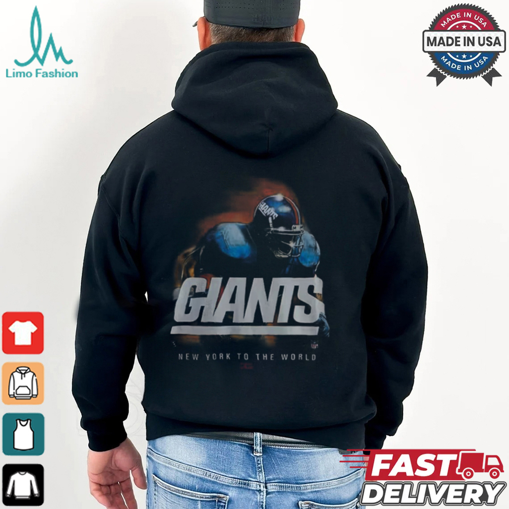Kith NFL New York Giants Vintage Tee in Nocturnal Blue Shirt Kith NFL New York Giants Vintage Tee in Nocturnal Blue Shirt