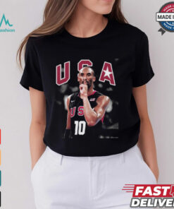 Kobe Bryant Celebration USA Basketball Signature T Shirt