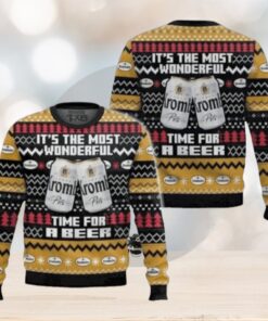 Krombacher It’s The Most Wonderful Time For A Beer Ugly Christmas Sweater