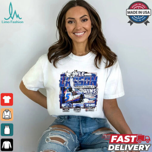 Kyle Larson 2024 Bank of America Roval 400 Race Win tee