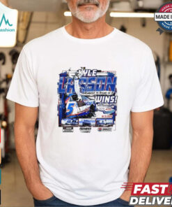 Kyle Larson 2024 Bank of America Roval 400 Race Win tee