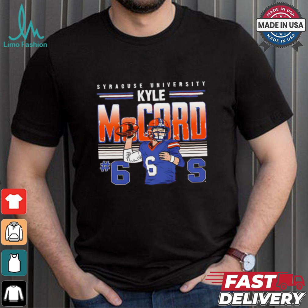 Kyle McCord Syracuse Orange NCAA Football shirt Kyle McCord Syracuse Orange NCAA Football shirt