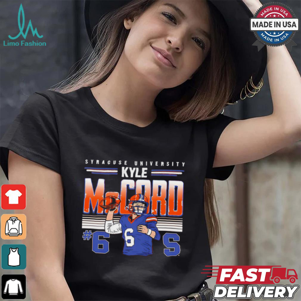 Kyle McCord Syracuse Orange NCAA Football shirt Kyle McCord Syracuse Orange NCAA Football shirt