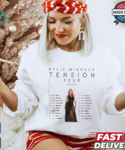 Kylie Minogue Tension Tour 2025 Hoodie T Shirt