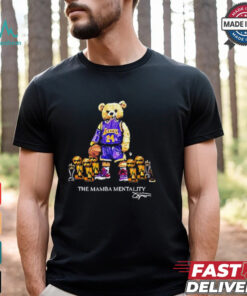 LA Lakers James bear the mamba mentality signature shirt