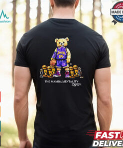 LA Lakers James bear the mamba mentality signature shirt