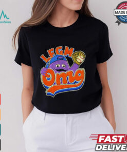 LFGM OMG Grimace New York Mets retro shirt
