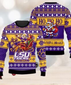 LSU Tigers Football NCAA Ugly Christmas Sweaters