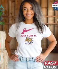 LSU Tigers Just Cure It 2024 T Shirt White