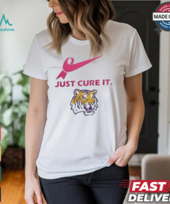 LSU Tigers Just Cure It 2024 T Shirt White