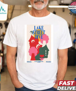 Lake Street Dive Sept 19 2024 Shelburne Museum in Shelburne Event T Shirt White