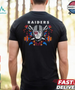 Las Vegas Raiders Dia De Los Muertos 2024 T Shirt