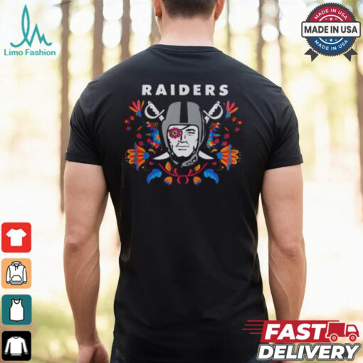 Las Vegas Raiders Dia De Los Muertos 2024 T Shirt