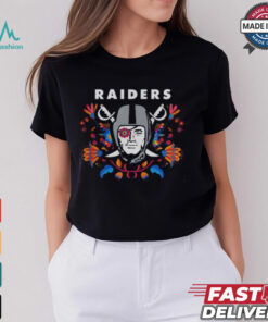 Las Vegas Raiders Dia De Los Muertos 2024 T Shirt