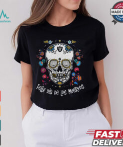 Las Vegas Raiders Skull Dia De Los Muertos 2024 T Shirt