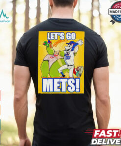 Let’s go Mets New York Mets Grimace beats Phanatic Philadelphia Philly MLB shirt