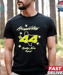 Lewis hamilton plus 44 lone star 2024 T shirt